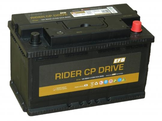 АККУМУЛЯТОР RIDER DRIVE EFB 80 АЧ-830 А ОБР.(315Х175Х190)